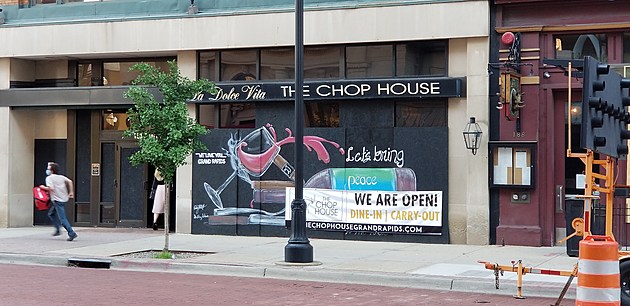 OPEN - Chop House is now open for Dine-In and Carry Out.
